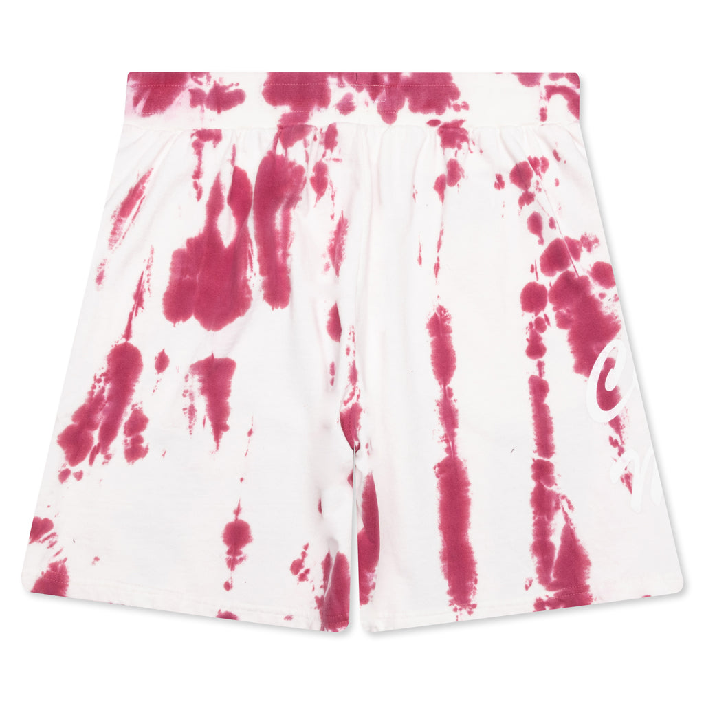 Chinatown Smiley Champions Varsity Bear Sweatshorts - Red