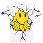Chinatown Smiley Dry Wall Breaker Tee - White