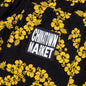 Chinatown Smiley Floral Shorts - Black