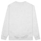 Chinatown Smiley Flower Power Crewneck - Ash Grey