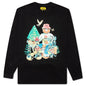 Chinatown Smiley Friends Crewneck - Black