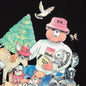 Chinatown Smiley Friends Tee - Black