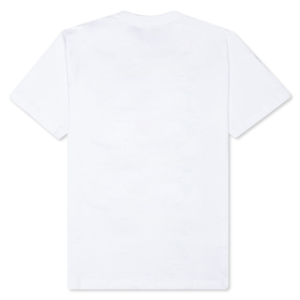 Chinatown Smiley Glass Tee - White