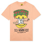 Chinatown Smiley Local Produce Apple Tee - Peach