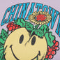 Chinatown Smiley Planter T-Shirt - Purple