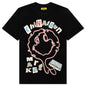 Chinatown Smiley Tape Player T-Shirt - Black