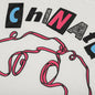 Chinatown Smiley Tape Player T-Shirt - Cream
