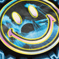Chinatown Smiley Vapor Wave T-Shirt - Black