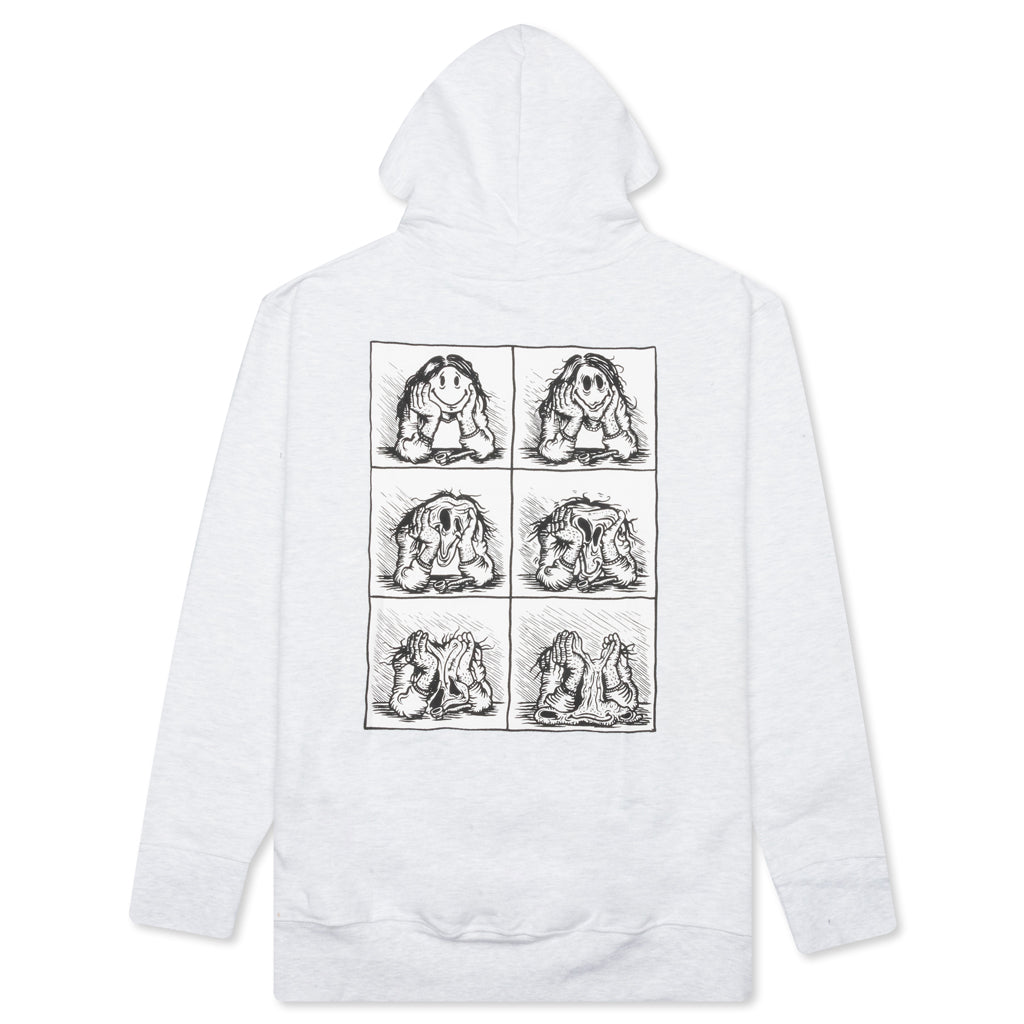 Chinatown Special Message Hoodie - Grey