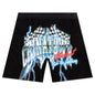 Chinatown Thunder Sweatshorts - Black