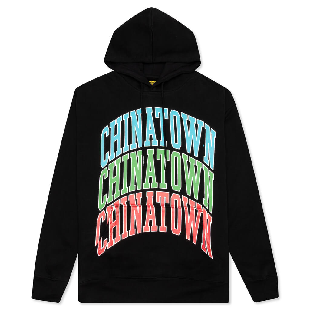Chinatown Triple Arc Hoodie - Black