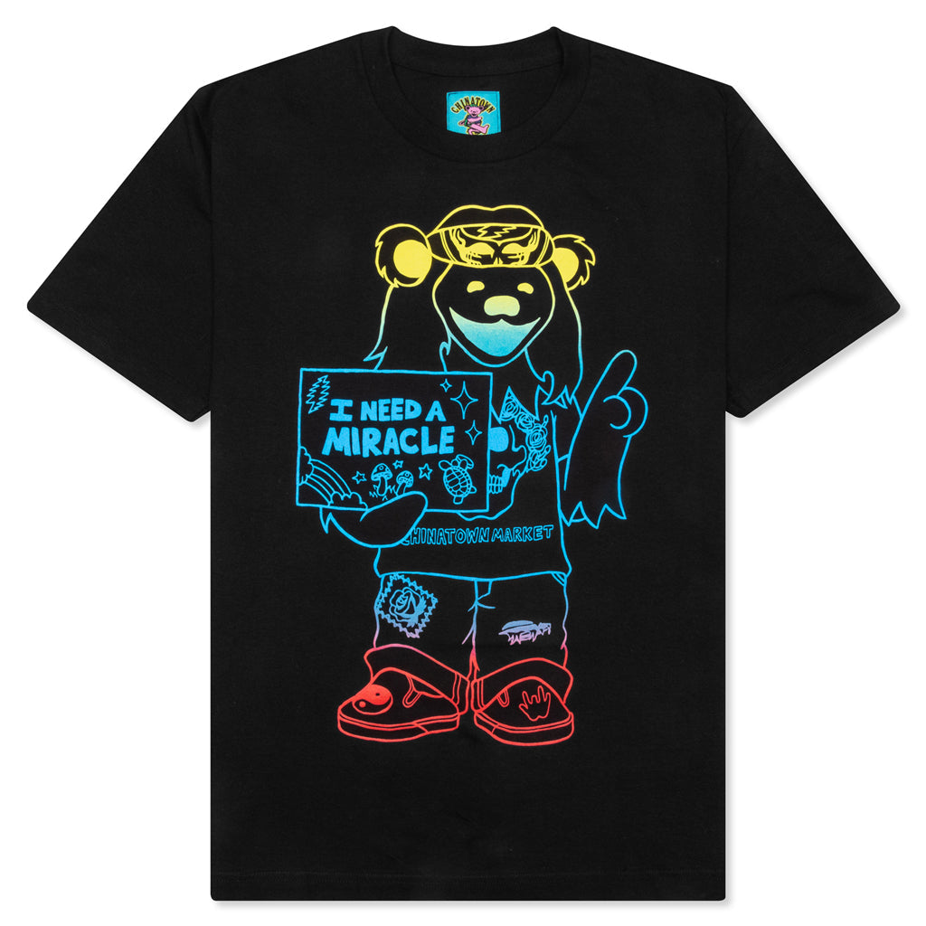 Chinatown x Grateful Dead Miracle Hippie Gradient Tee - Black