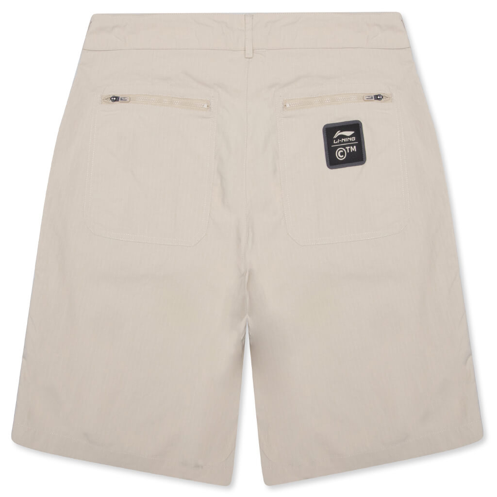 Chinatown x Li-Ning Cordura Work Reflective Short - Khaki