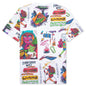 Chinatown x Li-Ning Shooting Stars AOP T-Shirt - White
