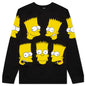 Chinatown x The Simpsons Classic Bart Crewneck Sweatshirt - Black