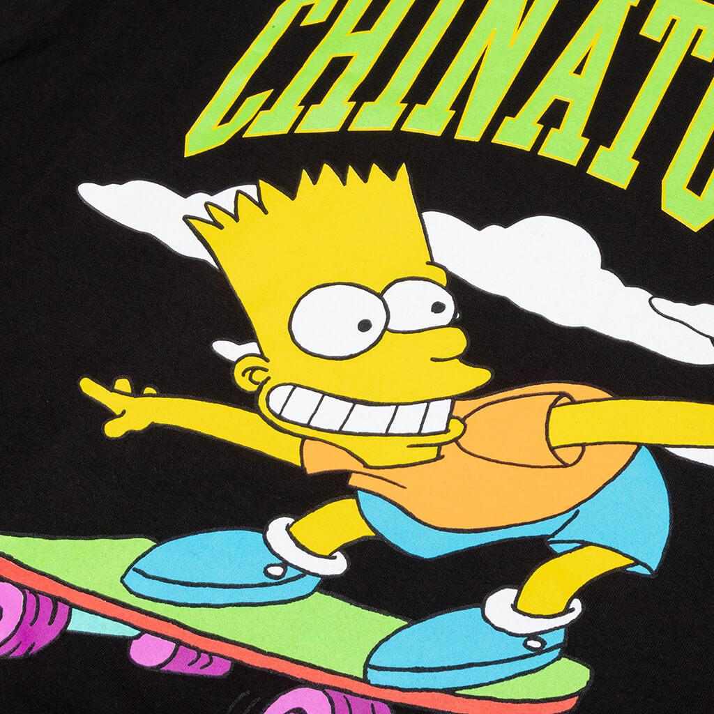 Chinatown x The Simpsons Cowabunga Arc T-Shirt - Black
