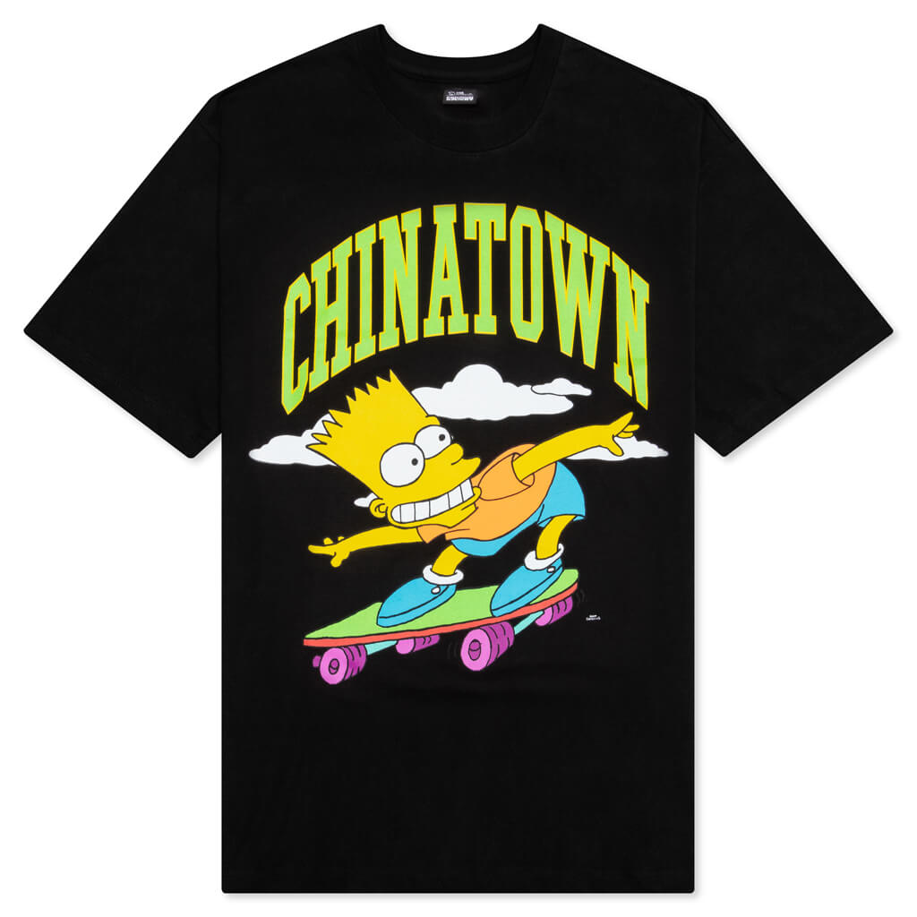 Chinatown x The Simpsons Cowabunga Arc T-Shirt - Black