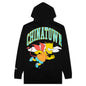Chinatown x The Simpsons Devil Arc Hoodie - Black