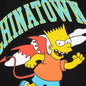 Chinatown x The Simpsons Devil Arc T-Shirt - Black
