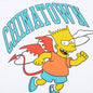 Chinatown x The Simpsons Devil Arc T-Shirt - White