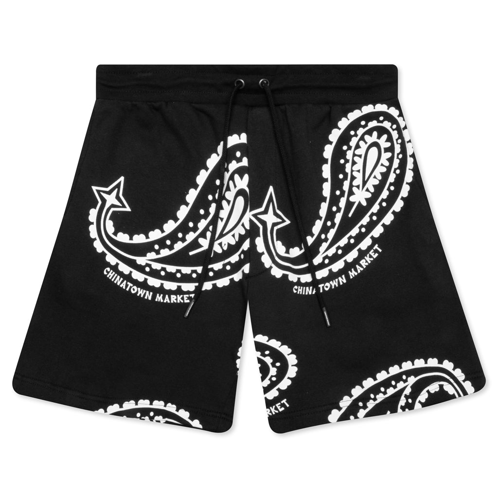 Chinatown x YG Paisley Shorts - Black