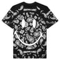 Chinatown x YG Paisley Smiley Tee - Black
