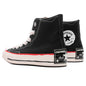 Chuck 70 Hi Sketch - Black/White/Red