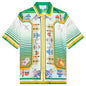 Cityscape Silk Twill Shirt - Multi