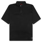 Clarity Woven Polo - Black