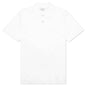 Classic FIt Polo with Logo Emblem Detail - Optic White