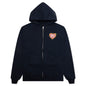 Classic Zip-Up Hoodie - Navy