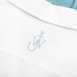 Clay Trompe L'Oeil Print S/S Shirt - White/Light Blue