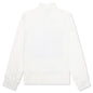 Cloud Smile LS Button Up Shirt - White