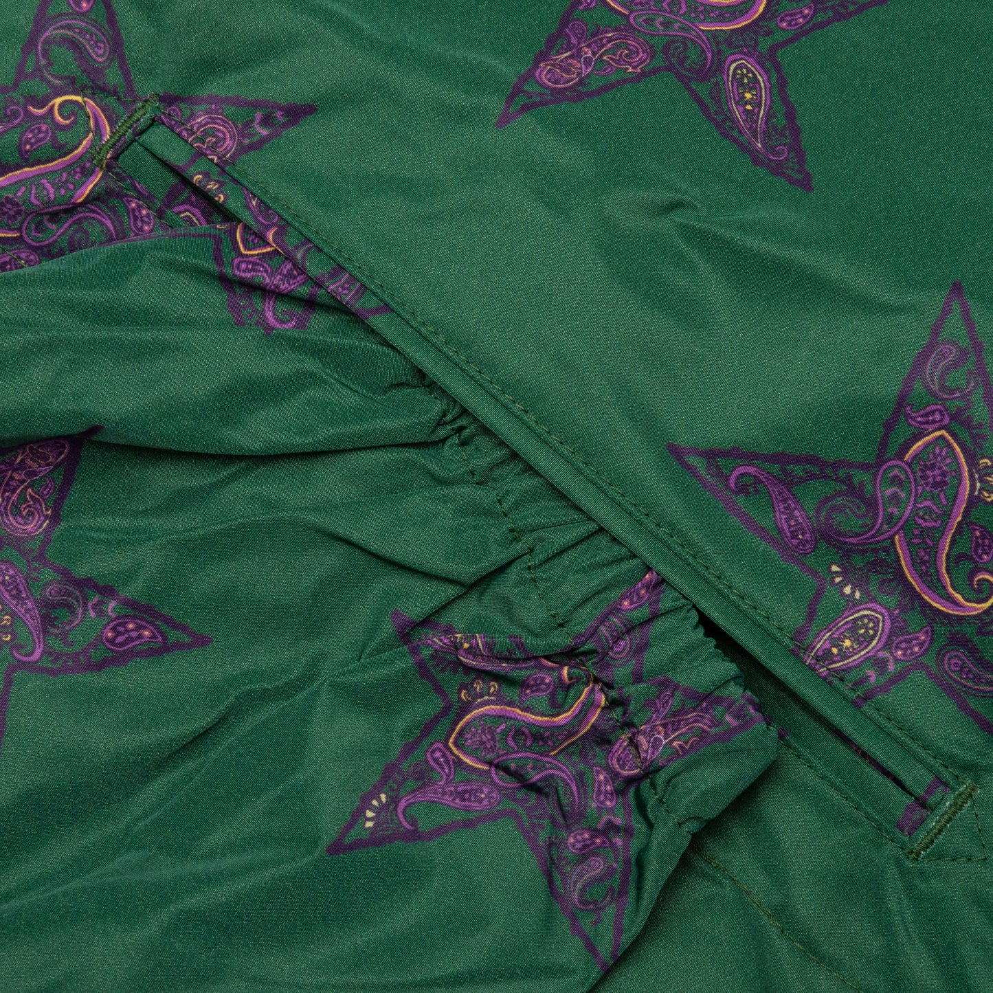 Coach Jacket - Green/Star