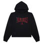 College Hoody - Black/Dark Red
