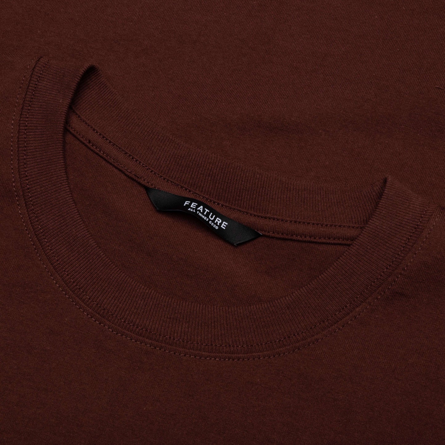 Collegiate Arch Tee - Bitter Chocolate