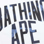 Color Camo Bathing Ape Tee - White