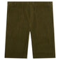 Color Pleats Shorts - Olive Khaki