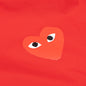 Comme Des Garcons PLAY x K-Way Le Vrai Zip Jacket - Red