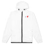 Comme Des Garcons PLAY x K-Way Le Vrai Zip Jacket - White