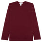 Back Logo L/S Tee - Burgundy