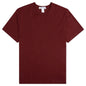 Back Logo S/S Tee - Burgundy
