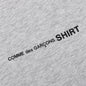 Comme Des Garcons SHIRT L/S Chest Logo Tee - Grey