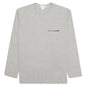 Comme Des Garcons SHIRT L/S Chest Logo Tee - Grey