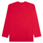 Comme Des Garcons SHIRT L/S Chest Logo Tee - Red