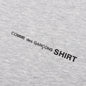 Comme Des Garcons SHIRT L/S Logo Tee - Grey