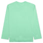Comme Des Garcons SHIRT Logo L/S Tee - Green