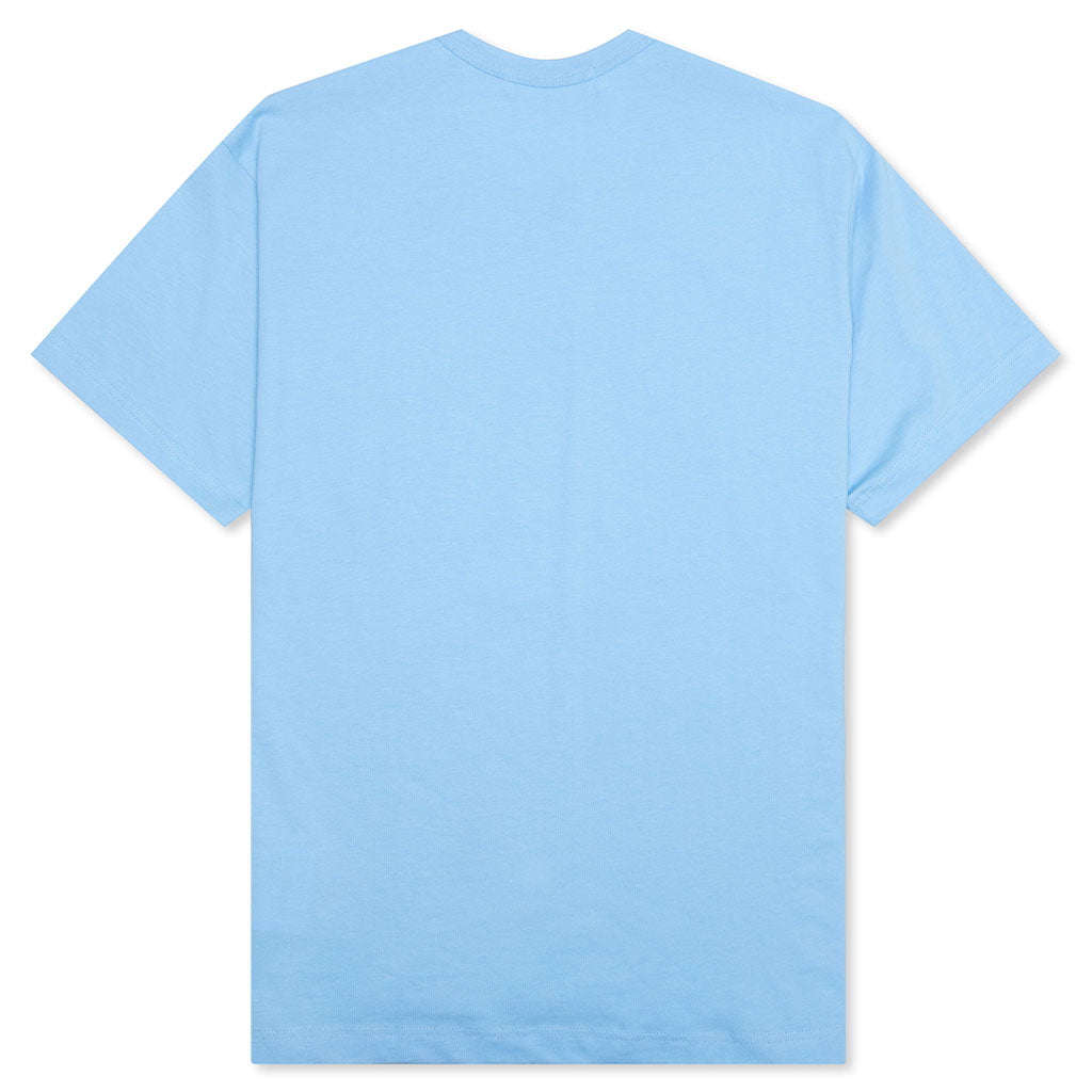 Comme Des Garcons SHIRT Logo S/S Tee - Blue