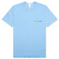 Comme Des Garcons SHIRT Logo S/S Tee - Blue