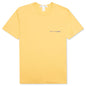 Comme Des Garcons SHIRT Logo S/S Tee - Yellow